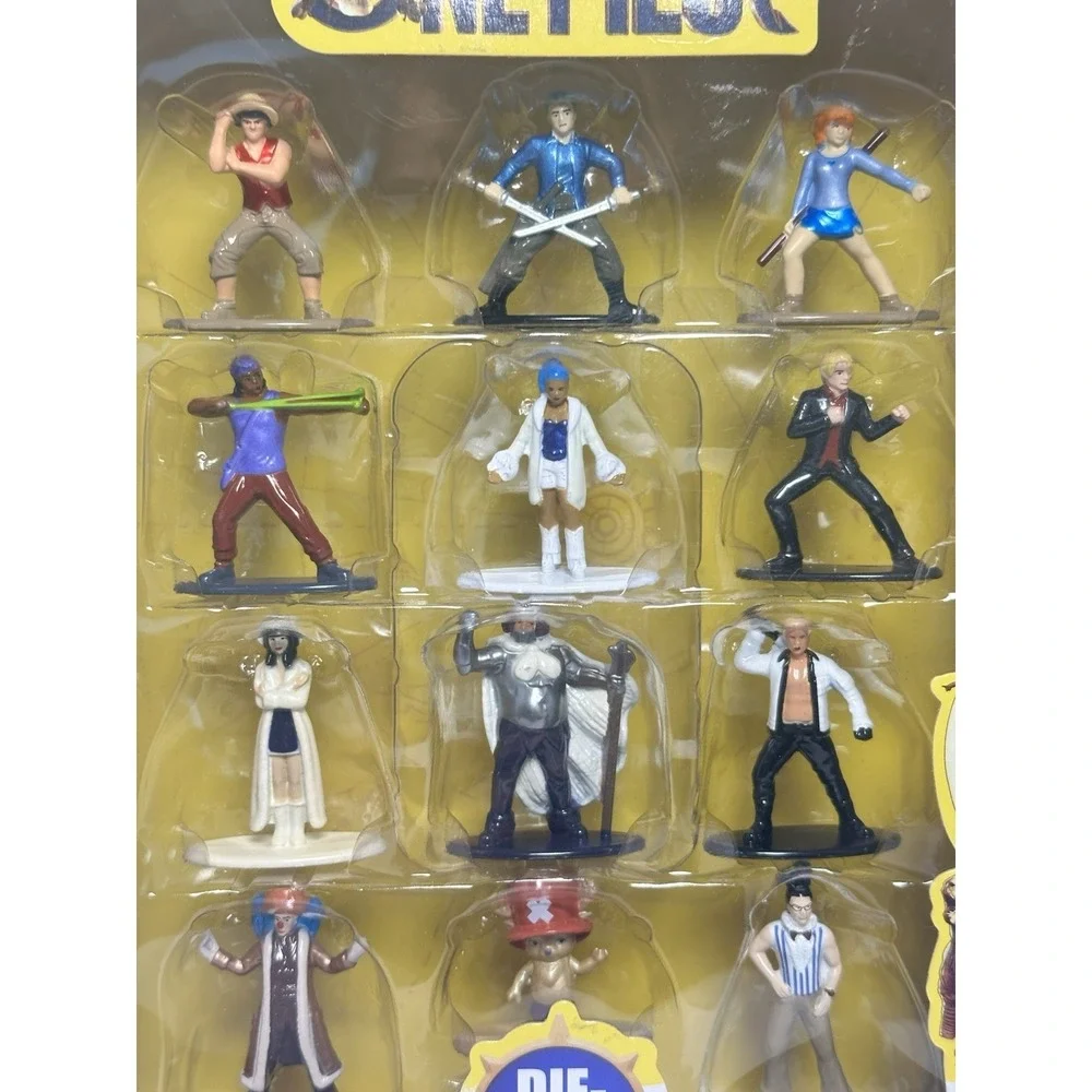 One Piece Nano Metalfigs 12 Pack Netflix 2026 Jada Toys Die Cast New